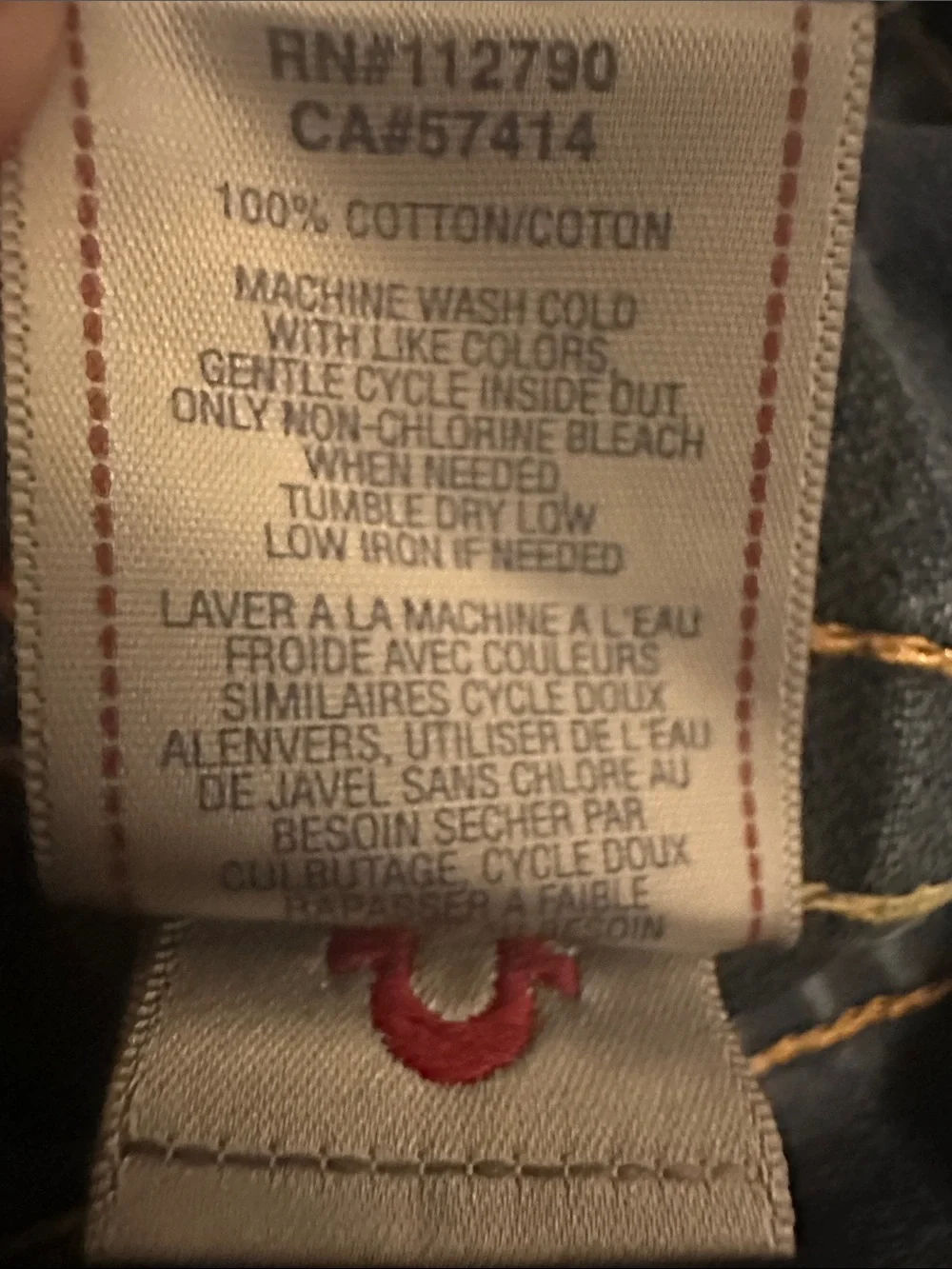 True Religion Kids Indigo Denim Jacket - Size L